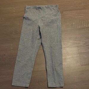 Old Navy Gray Leggings Comfortable Cotton Blend